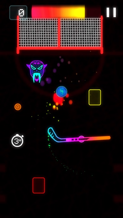 Neon Flick Ice Hockey screenshot 2