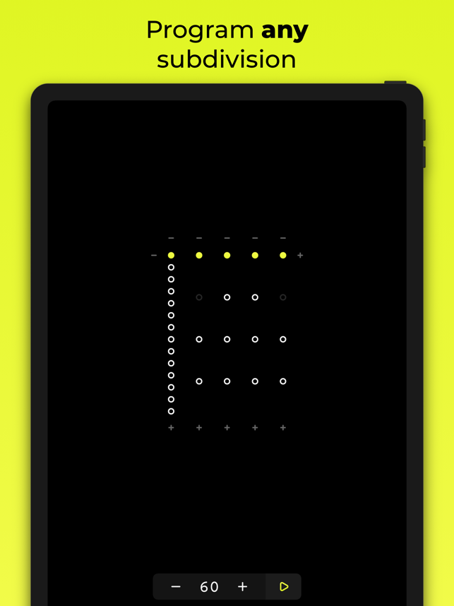 ‎Impulse - Pro Metronome Rhythm Screenshot