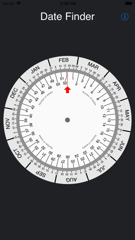 Simple Date Wheel screenshot 1 of 3