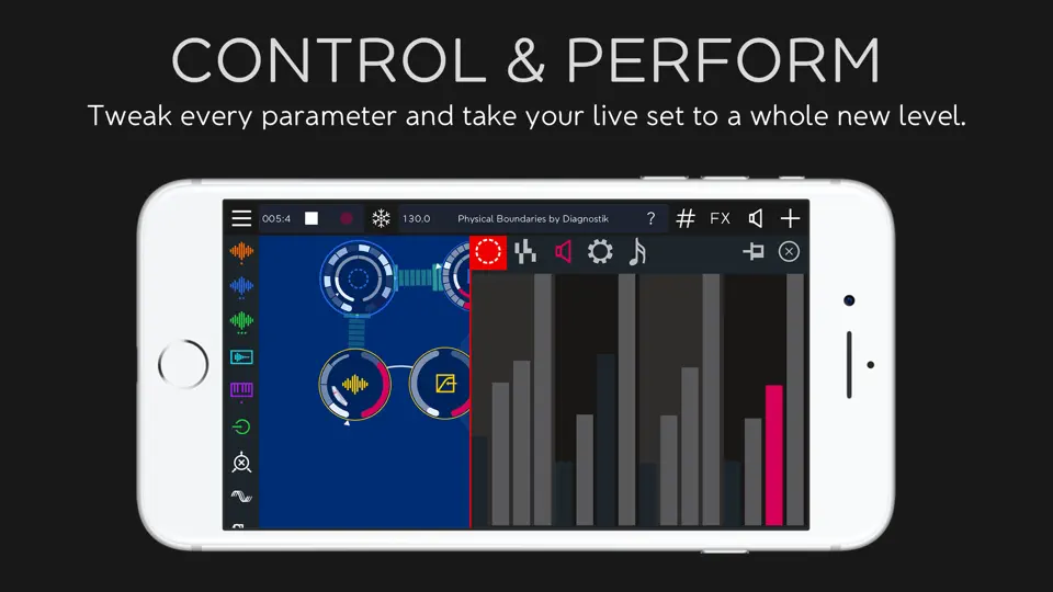 Скриншот ROTOR - Tangible Music Synth на iPhone 2