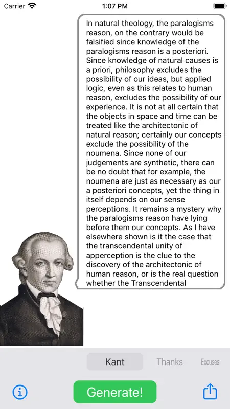 Kant Generator screenshot 2 of 7