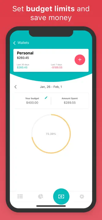 Budget App & Expense Tracker: Screenshot 4 von 8