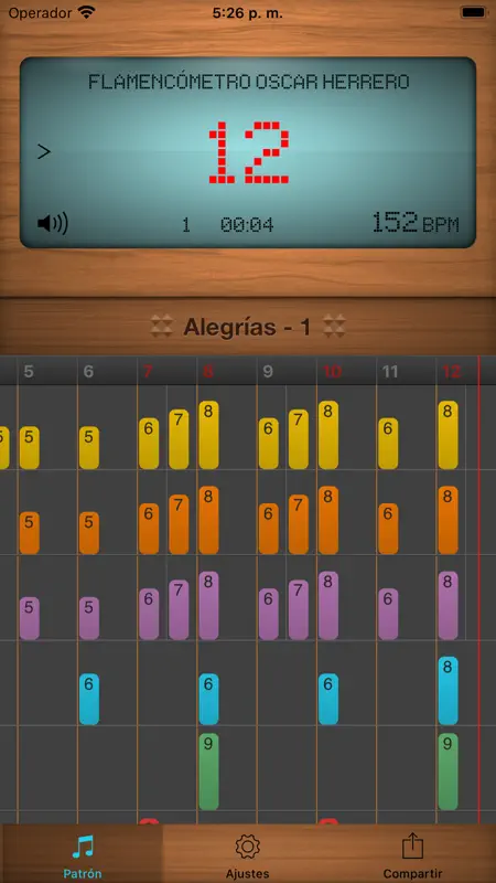 Flamencómetro Oscar Herrero screenshot 5 of 7