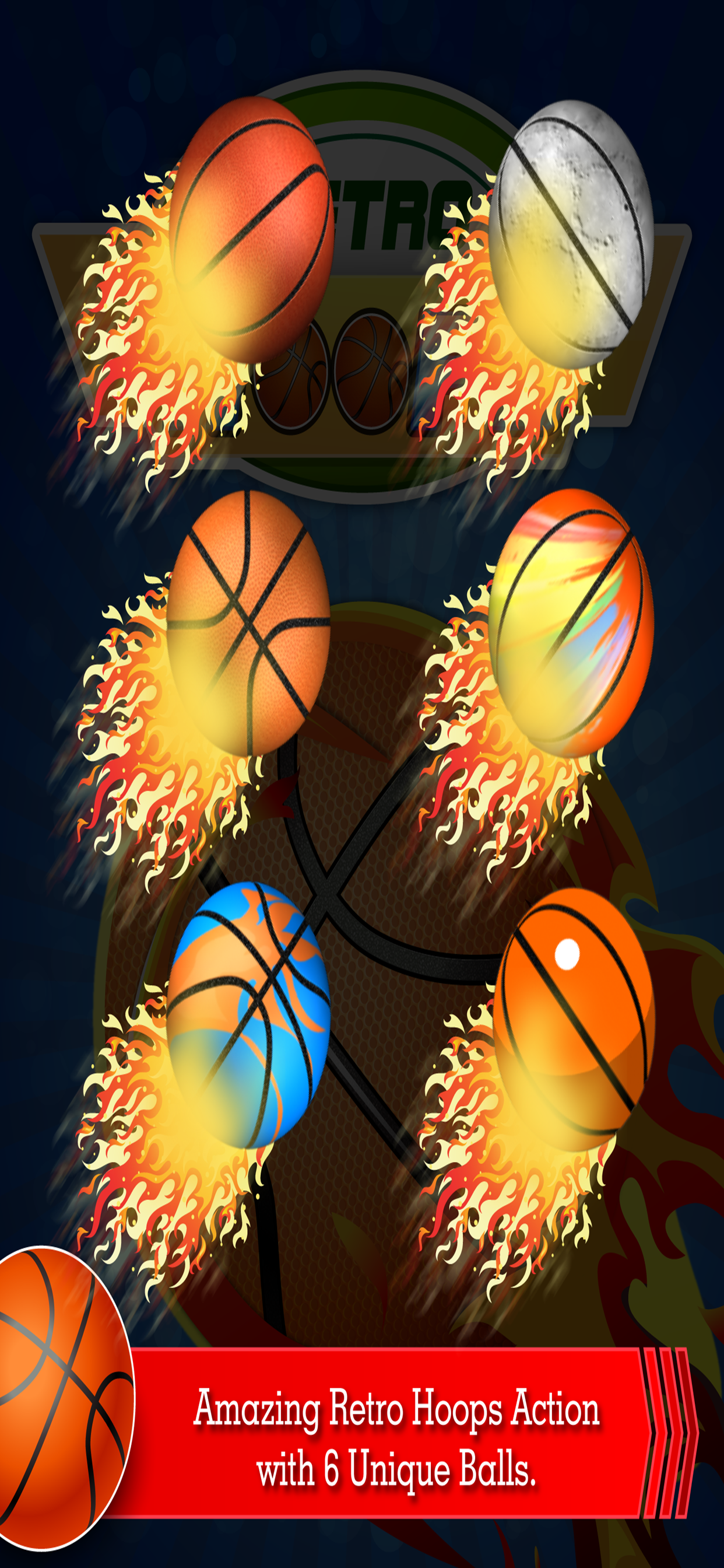 Retro Hoops Basketball Games screenshot 4