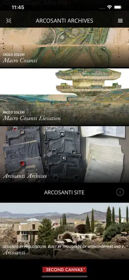 Game screenshot SC Arcosanti Archives apk
