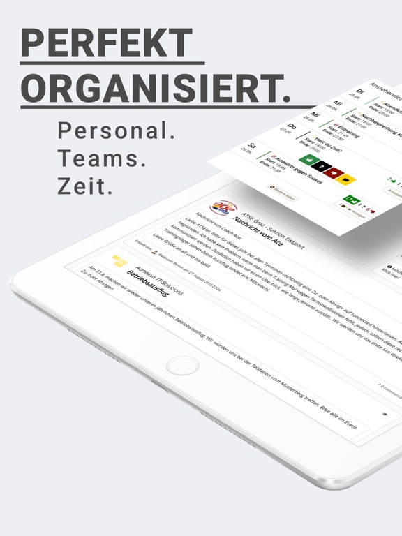 Screenshot #4 pour sonected: Dienst- & Teamplaner