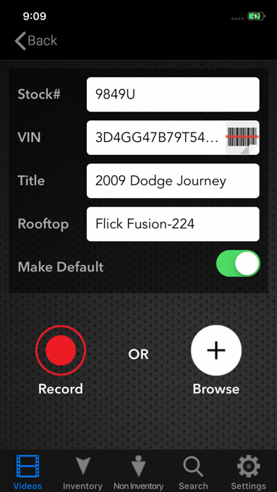Screenshot #2 pour Video Inventory Mobile Manager