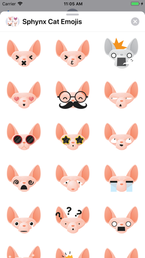 Sphynx Cat Emojis(圖5)-速報App
