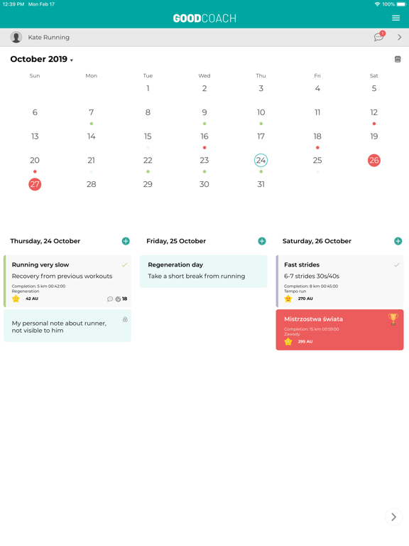 Screenshot #5 pour Good Coach App