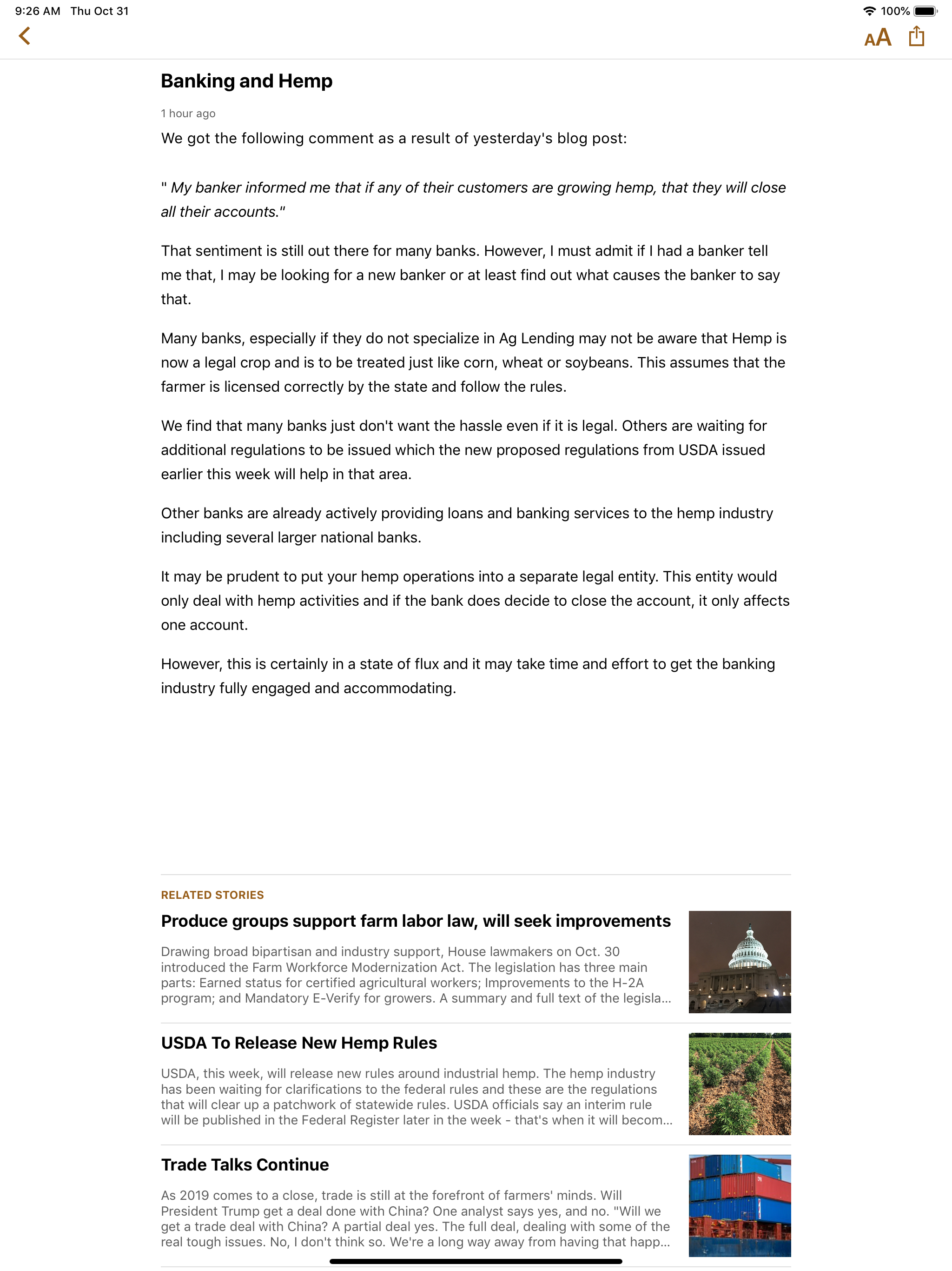 AgWeb News & Markets