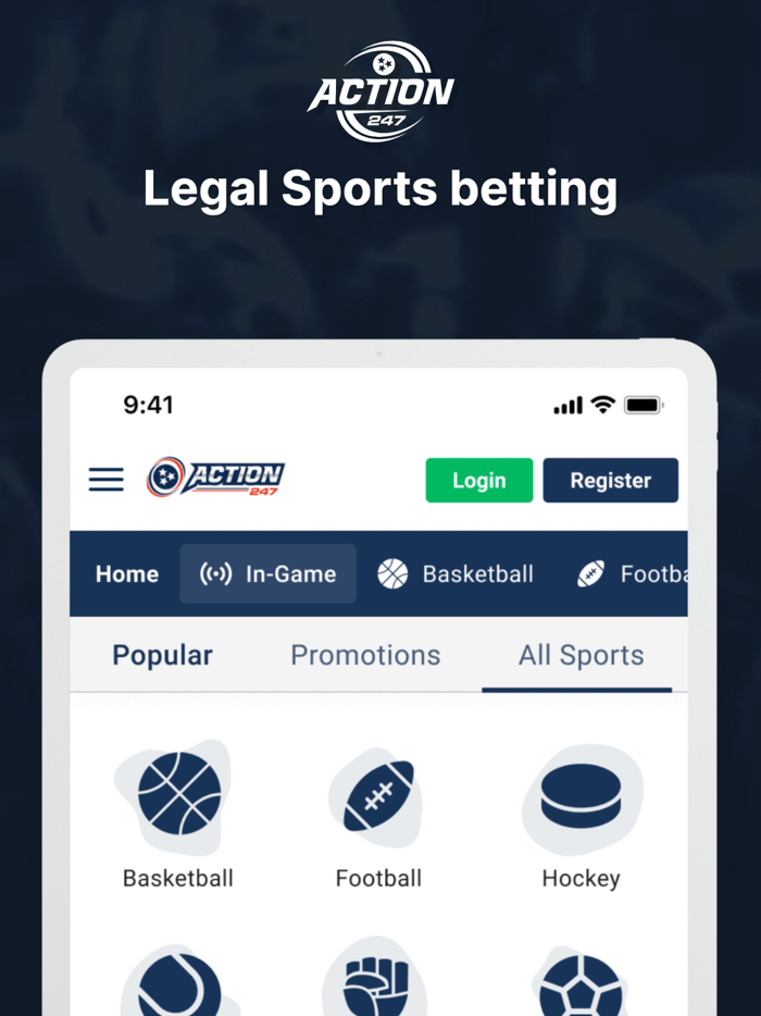 Action 247 Sports Betting App