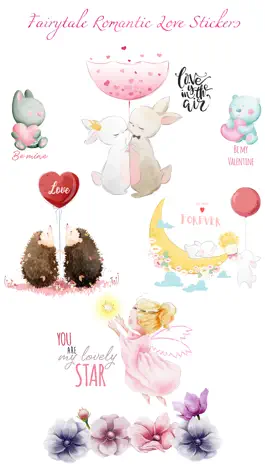 Game screenshot Fairytale Love Stickers mod apk