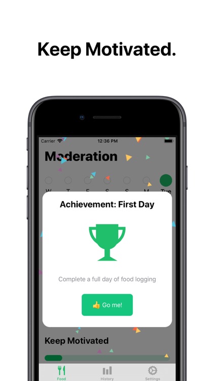 Moderation - Food Tracker screenshot-3