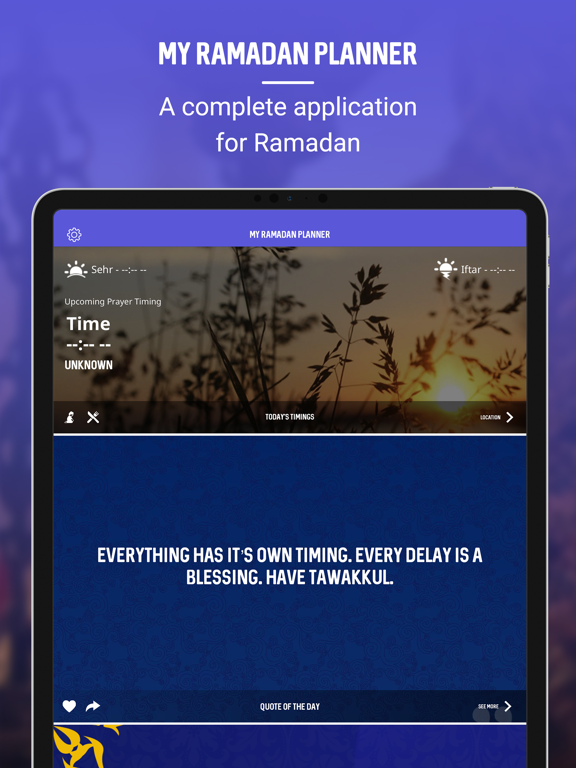 My Ramadan Planner