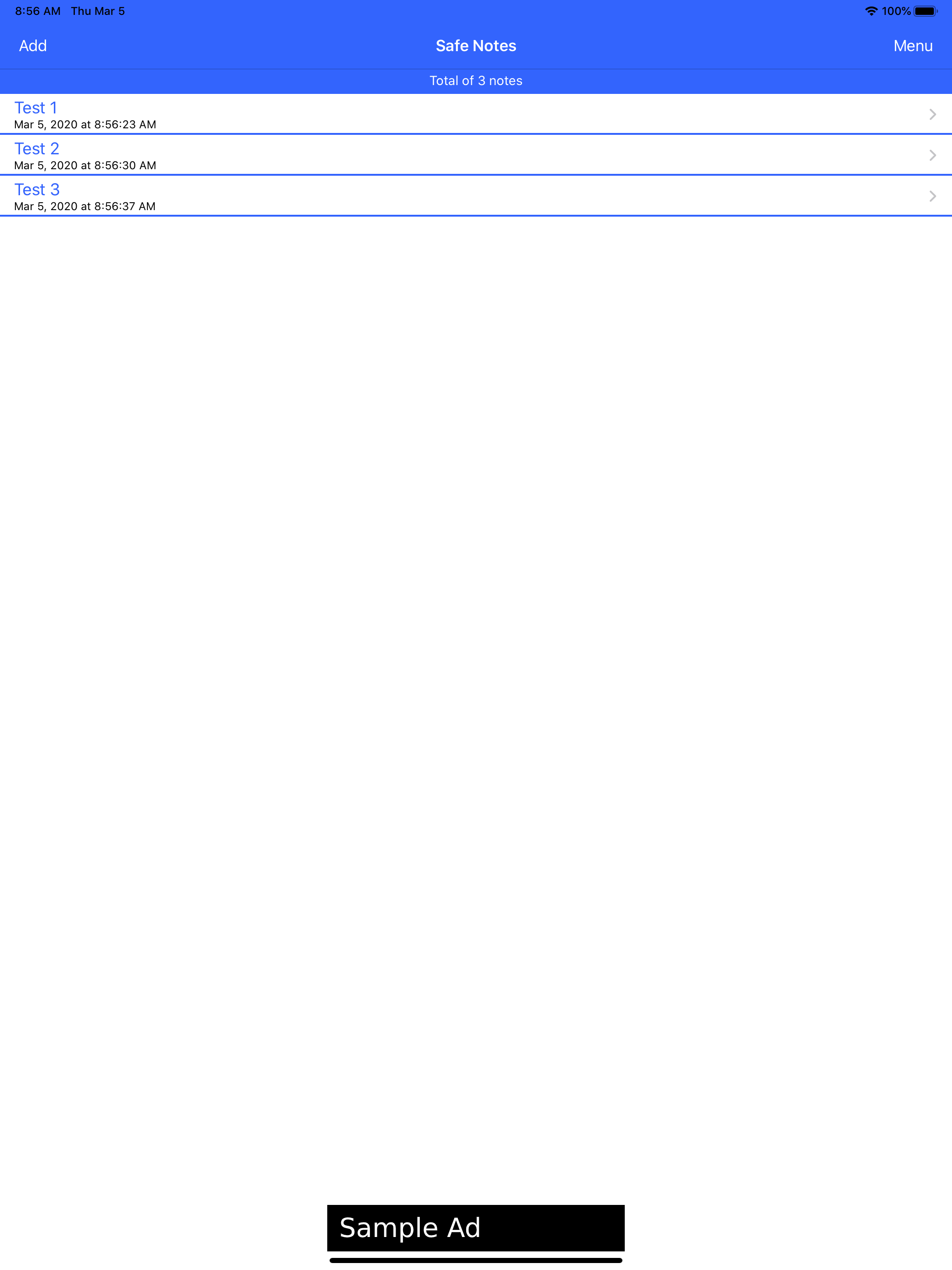 Safe Notes is a secure notepad screenshot 8