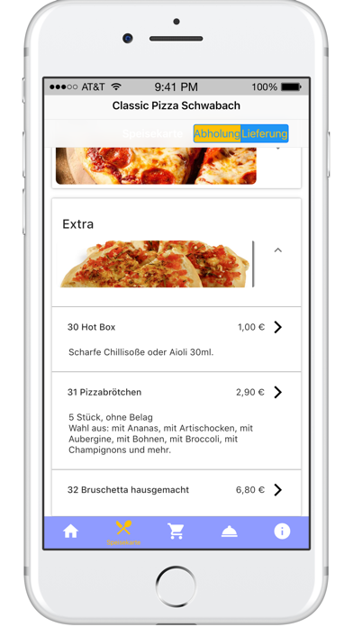 Classic Pizza Schwabach Screenshot