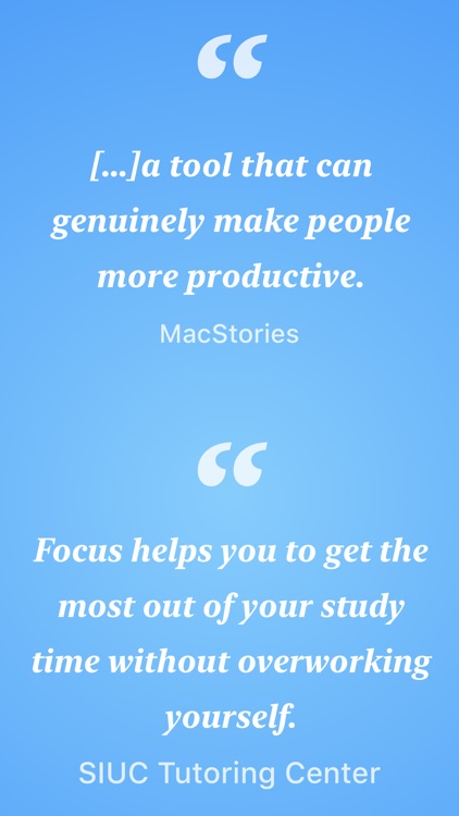 Focus - Time Management screenshot-3