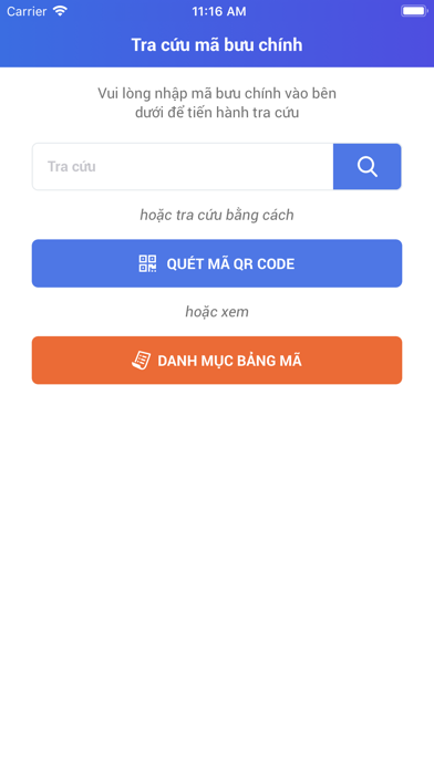 Screenshot #2 pour Tra cứu Mã bưu chính Đà Nẵng