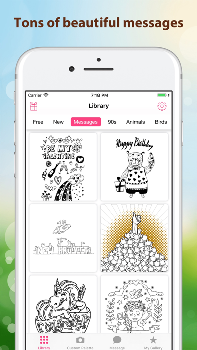 Color4u: Adult Coloring Book Screenshot