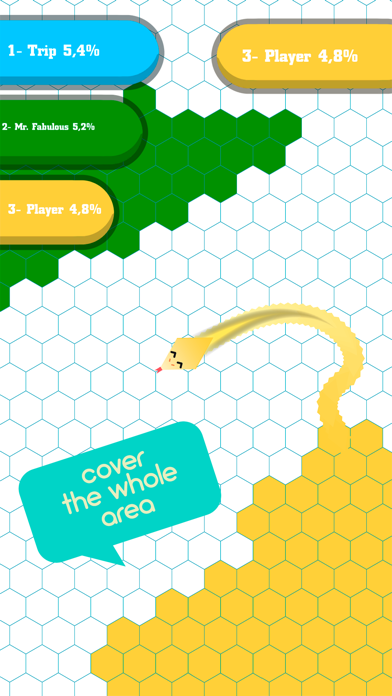 How to cancel & delete Hexagon.io Snake: Paper Draw! from iphone & ipad 1