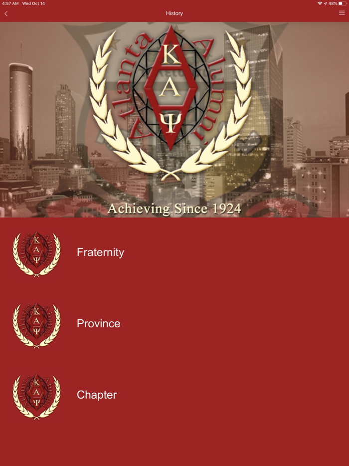 Atlanta Alumni Chapter app