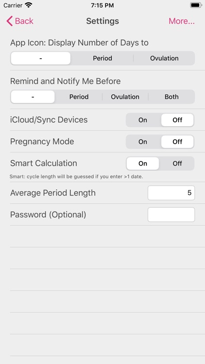 Menstrual Period Tracker screenshot-3