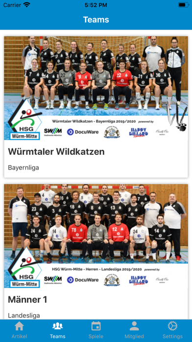 Screenshot #2 pour HSG Würm-Mitte