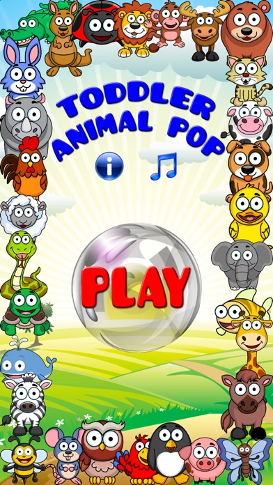 Toddler Animal Pop Screenshot