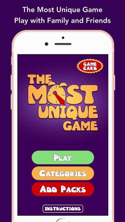 The Most Unique Game