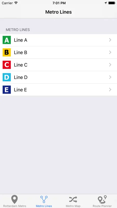 Rotterdam Metro screenshot 3 of 5