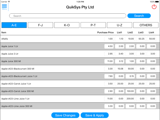 Screenshot #6 pour QuikSys Stock Manager