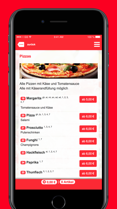 Eutinger Pizzaservice screenshot 3