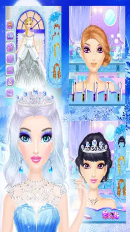 Game screenshot Ice Queen Makeover & Makeup apk