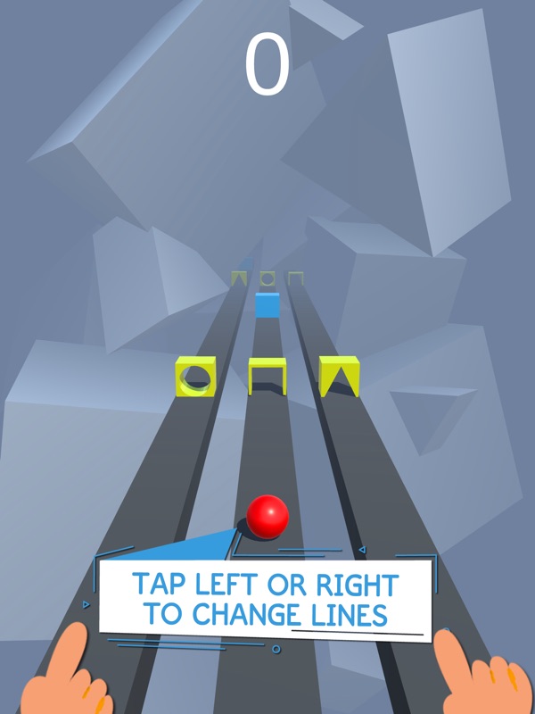 Race Road: Color Ball Star 3D screenshot 4