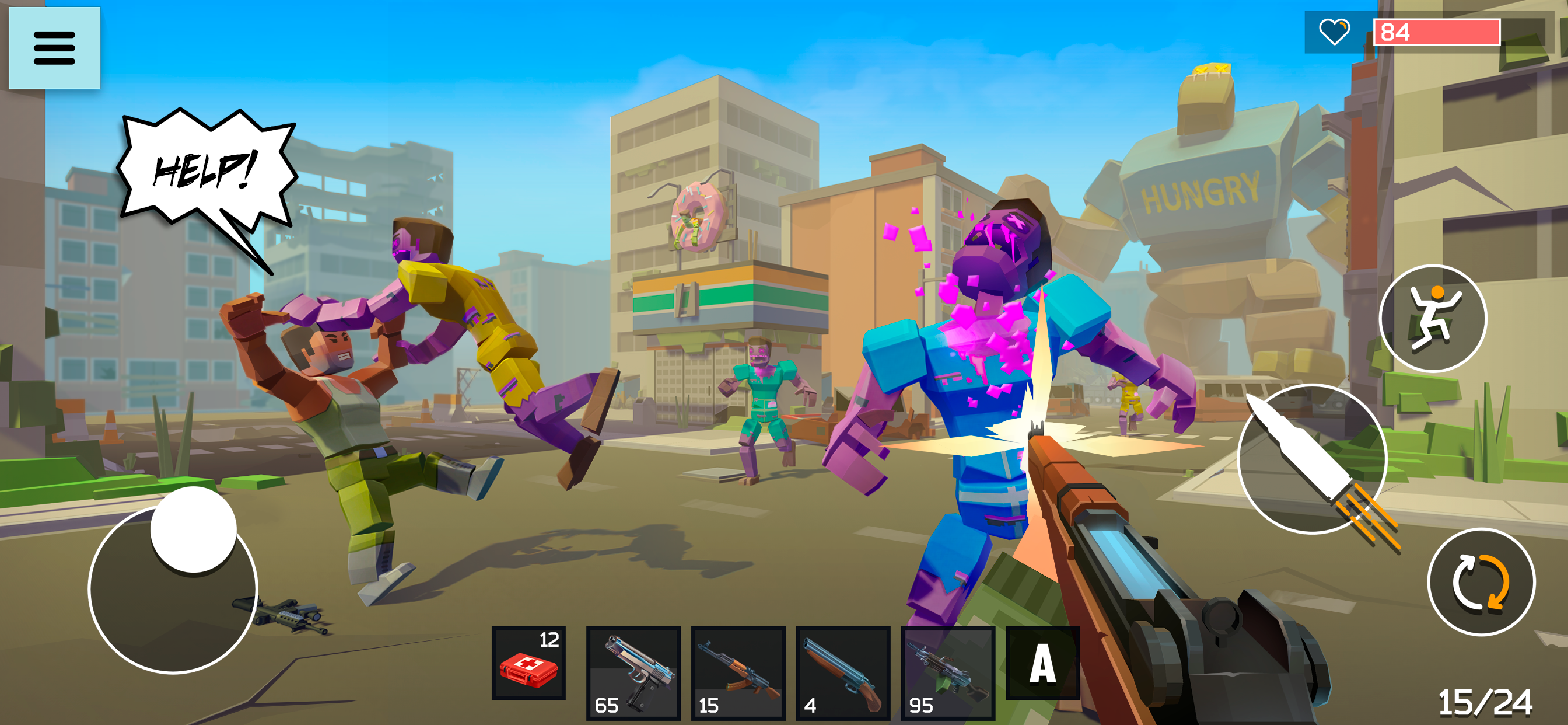 4 GUNS: Online Zombie Survival