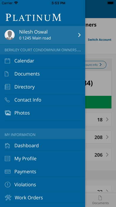 CINC Homeowner and Board App Screenshot