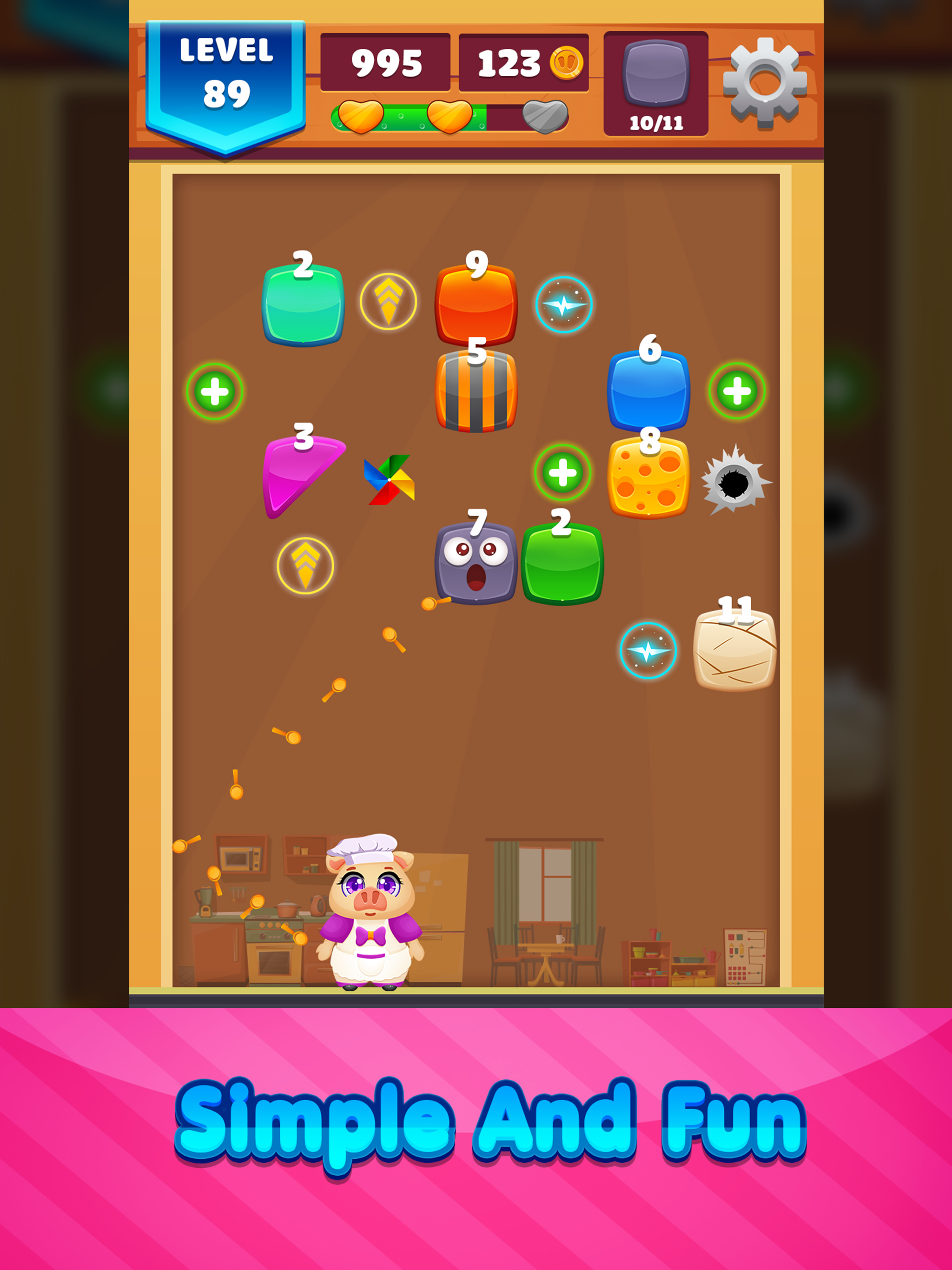 Piggy: Brick Breaker screenshot 7