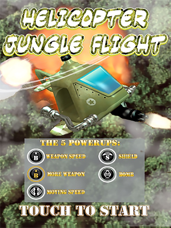 Screenshot #5 pour Helicopter Jungle Flight