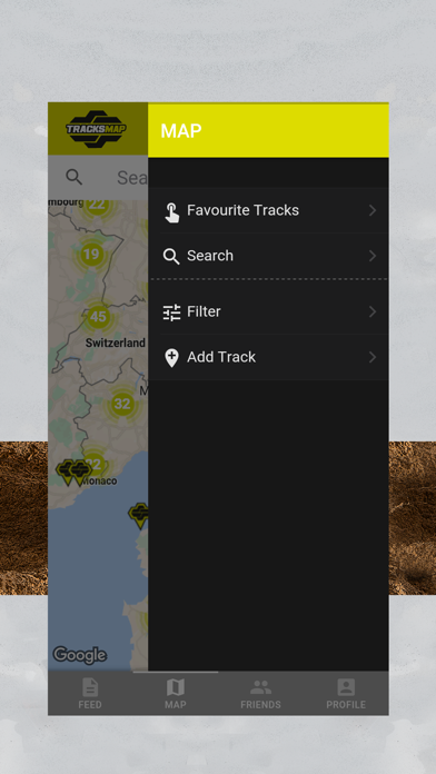 TracksMap iPhone screenshot 7 - Social Networking app