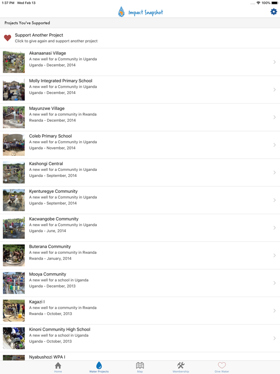 Impact Snapshot iPad screenshot 4 - Lifestyle app