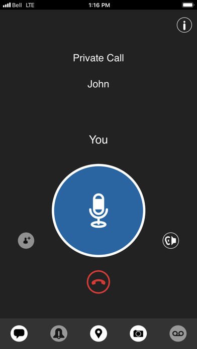 How to cancel & delete Bell Push to talk from iphone & ipad 1