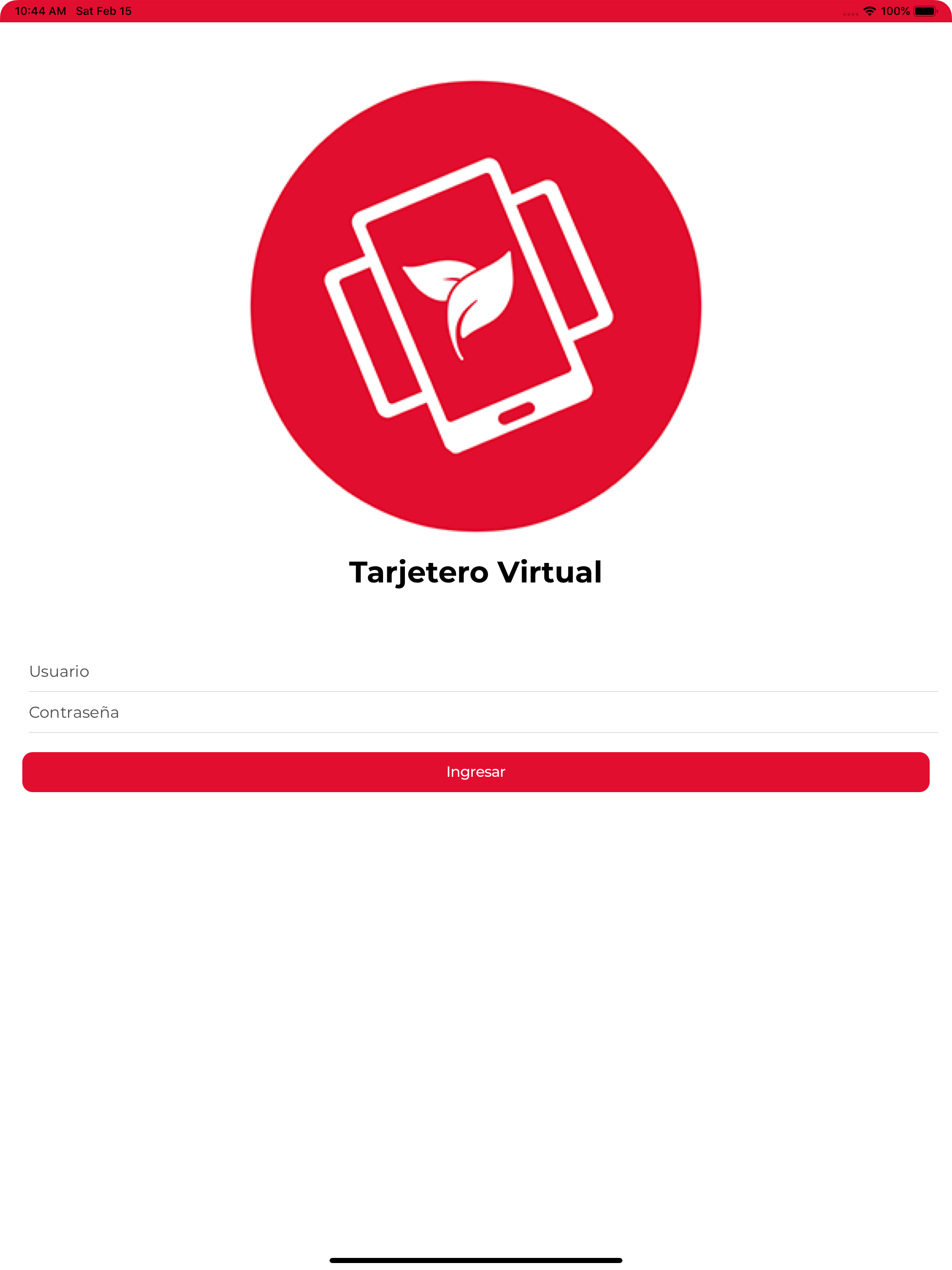 Tarjetero Virtual