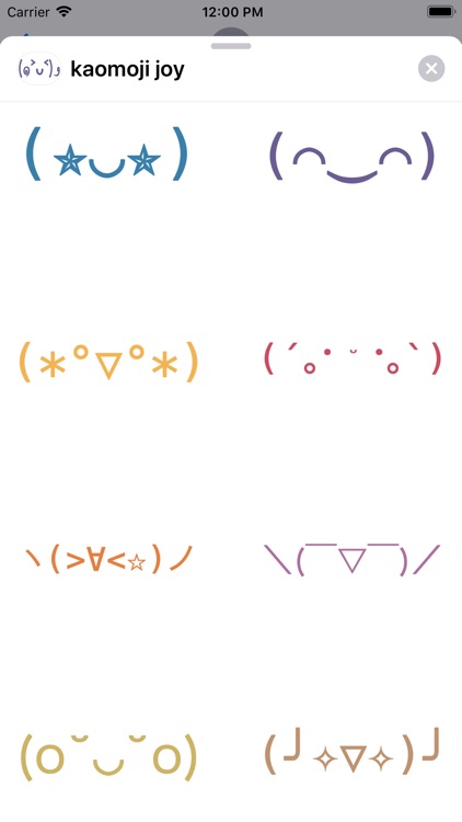 Kaomoji Stickers ٩(◕‿◕｡)۶