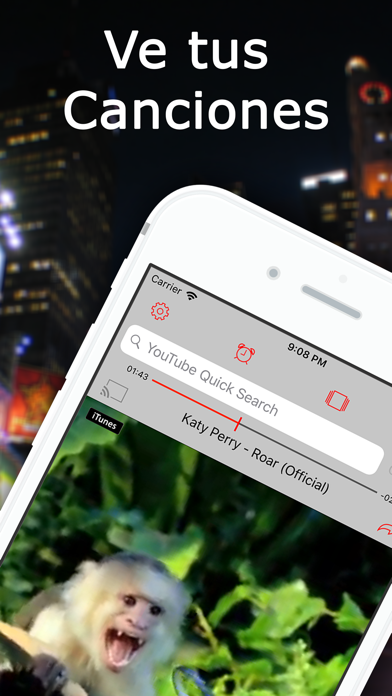 Music TV -Jugador para YouTube screenshot 1