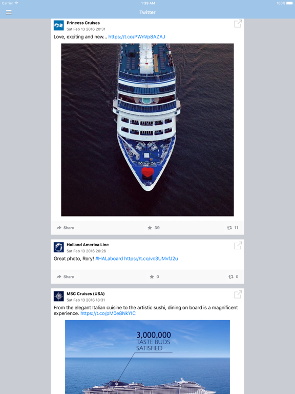 Screenshot #5 pour Cruise Ship & Port News