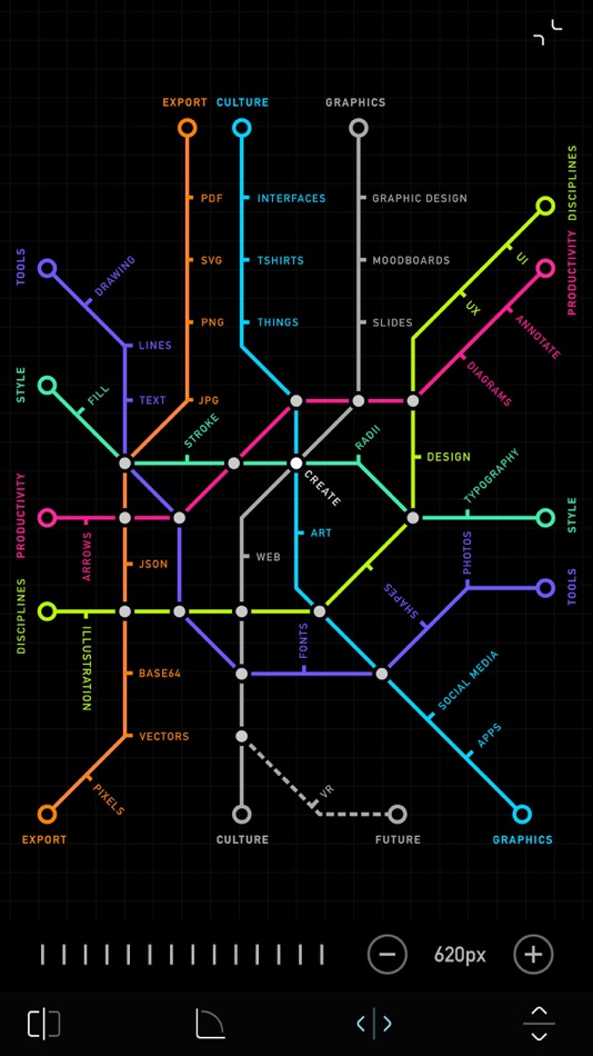 #7. CREATE: Graphic Design + Fonts (iOS) 由: Anything is