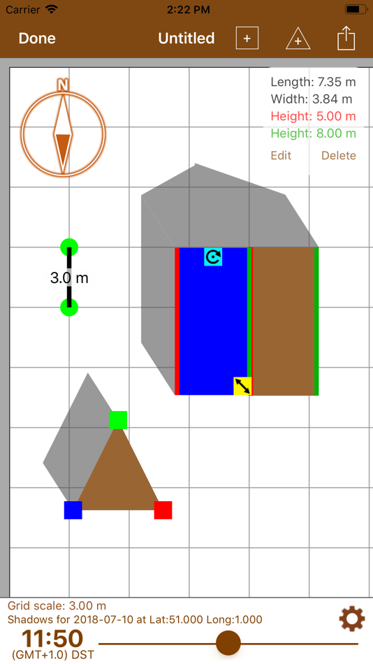 #1. FindMyShadow (iOS) By: Matt Swain