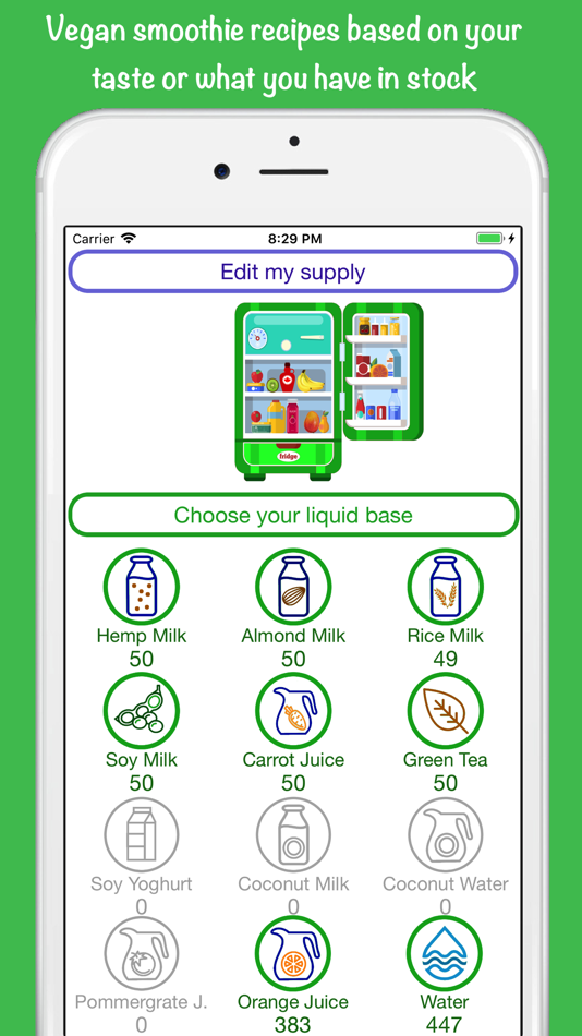 Personal Smoothie Chef Vegan - 2.1 - (iOS)