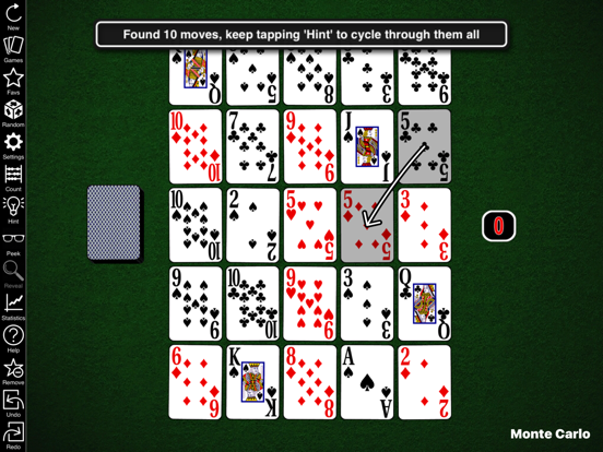 Allgood Solitaire iPad app afbeelding 5
