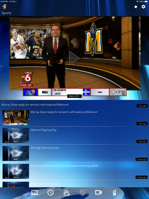 WPSD Local 6 News iPad screenshot